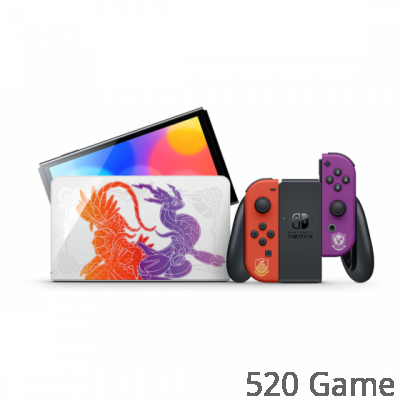 NS Nintendo Switch（OLED款式）朱／紫版主機
